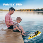High-speed remote control boat for kids and RC hobby enthusiasts