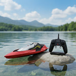 4DRC S5 remote control boat designed for suitable pools and calm lakes